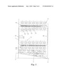 MAT FOR MOUNTING A POLLUTION CONTROL ELEMENT FOR THE TREATMENT OF EXHAUST     GAS diagram and image