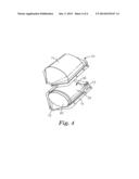 MAT FOR MOUNTING A POLLUTION CONTROL ELEMENT FOR THE TREATMENT OF EXHAUST     GAS diagram and image