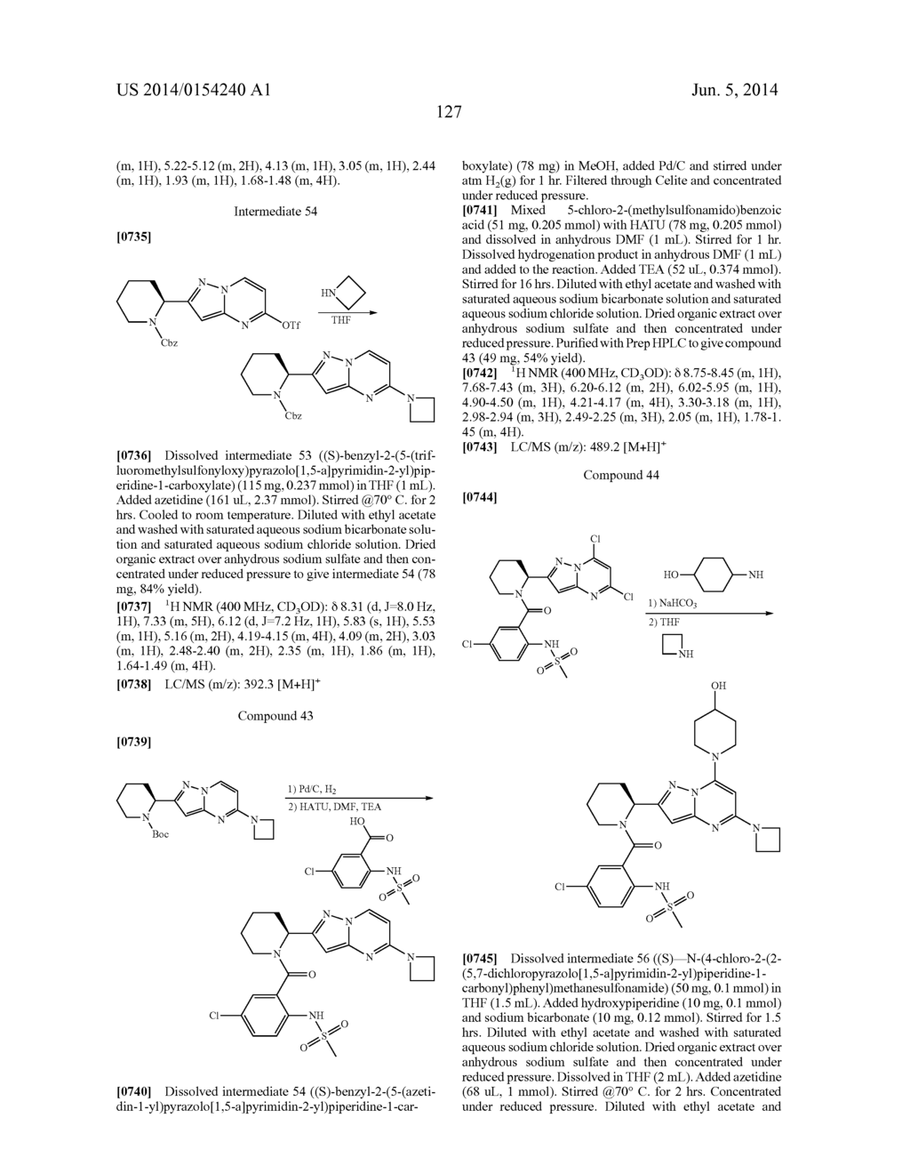 PYRAZOLO[1,5-A]PYRIMIDINES FOR ANTIVIRAL TREATMENT - diagram, schematic, and image 128
