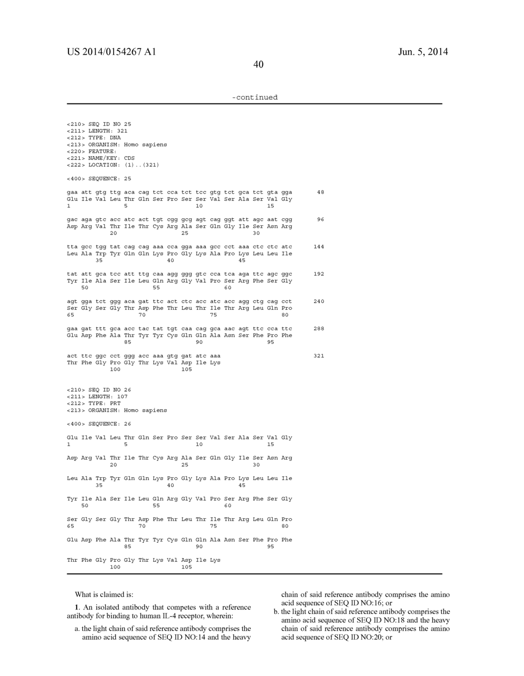 USE OF INTERLEUKIN-4 ANTAGONISTS AND COMPOSITIONS THEREOF - diagram, schematic, and image 47