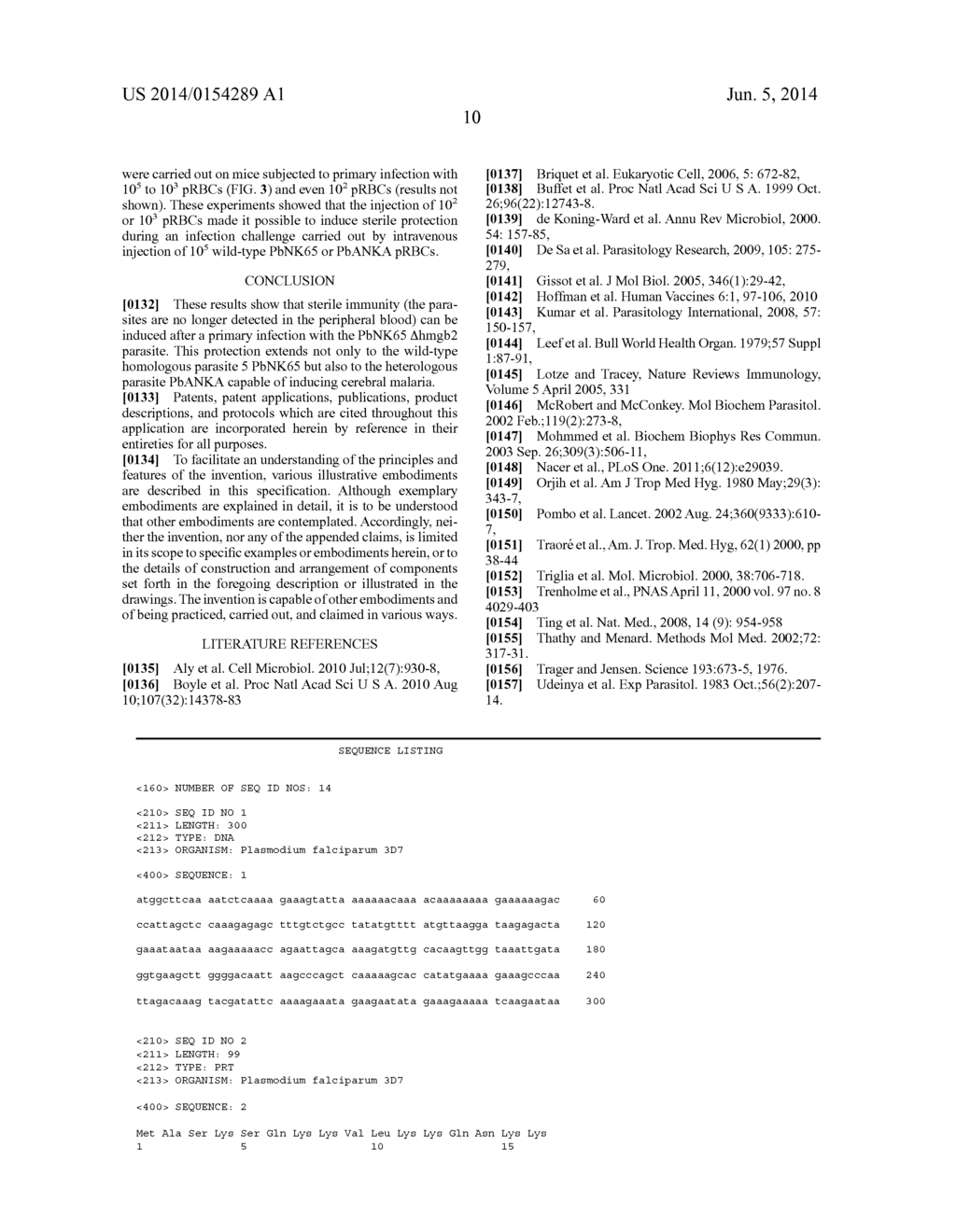 ATTENUATED PLASMODIUM WITH DEACTIVATED HMGB2 GENE, AS VACCINE - diagram, schematic, and image 13