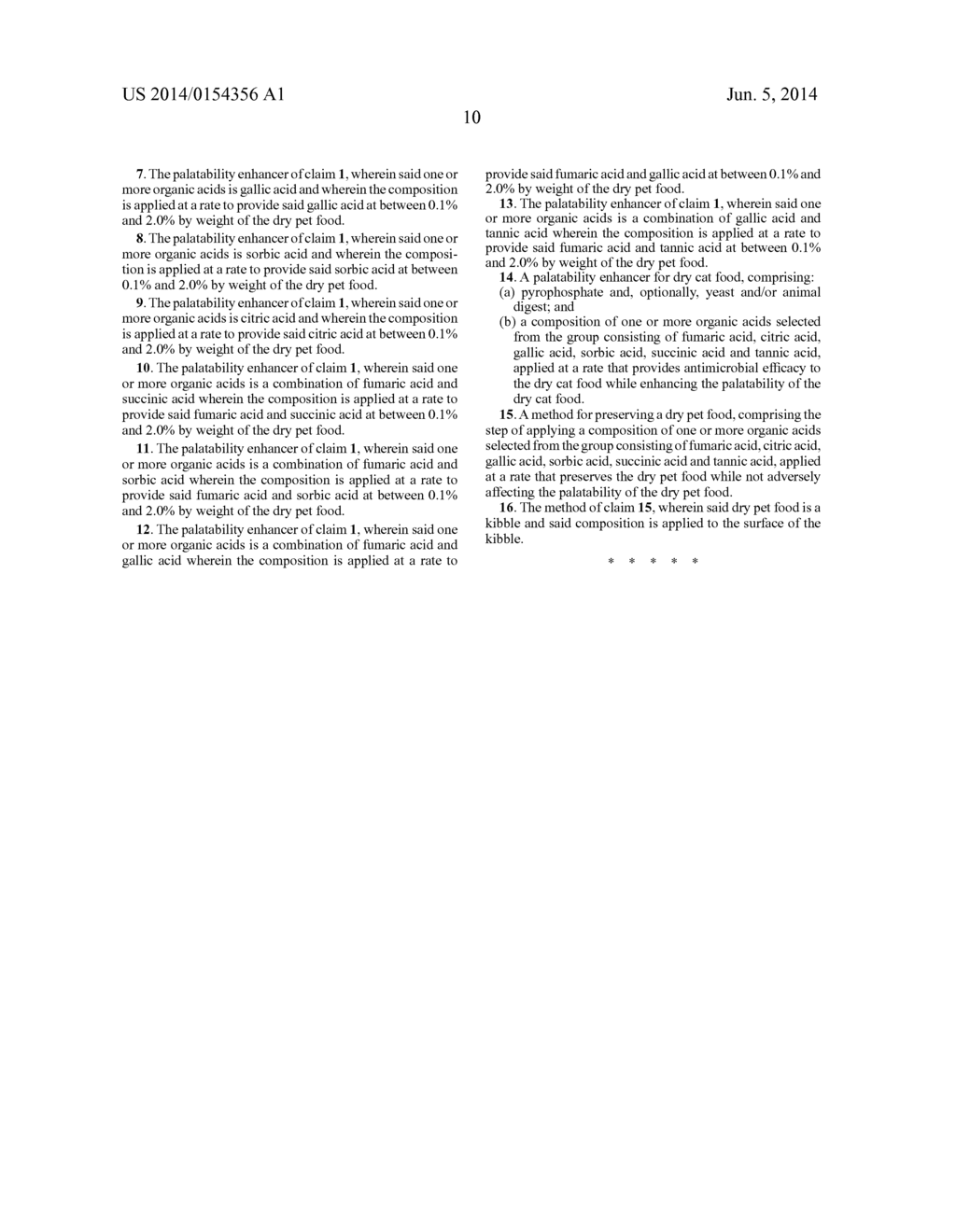 Pet Food Palatability with Antimicrobial Properties Based On Organic Acids - diagram, schematic, and image 12