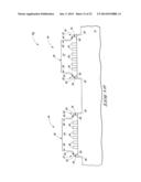 Methods of Processing Semiconductor Substrates In Forming Scribe Line     Alignment Marks diagram and image