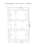 Methods of Processing Semiconductor Substrates In Forming Scribe Line     Alignment Marks diagram and image