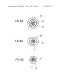 COMPRESSION METHOD FOR ELECTRIC WIRE AND ELECTRIC WIRE WITH TERMINAL     OBTAINED THEREBY diagram and image