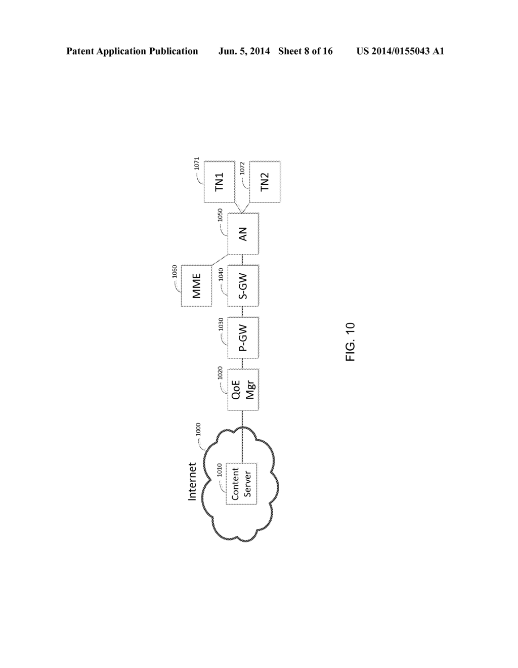 APPLICATION QUALITY MANAGEMENT IN A COMMUNICATION SYSTEM - diagram, schematic, and image 09