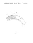 KEY PULLEY SEGMENT FEATURES, SEGMENT STACK CONFIGURATION, AND CAM AND     ROLLER DESIGN AND ACTUATION IN A SYNCHRONIZED SEGMENTALLY INTERCHANGING     PULLEY TRANSMISSION SYSTEM diagram and image