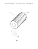 KEY PULLEY SEGMENT FEATURES, SEGMENT STACK CONFIGURATION, AND CAM AND     ROLLER DESIGN AND ACTUATION IN A SYNCHRONIZED SEGMENTALLY INTERCHANGING     PULLEY TRANSMISSION SYSTEM diagram and image