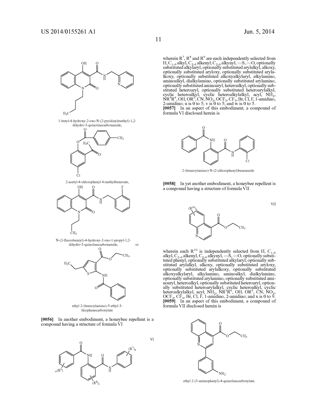 Honeybee Repellents and Uses Thereof - diagram, schematic, and image 12