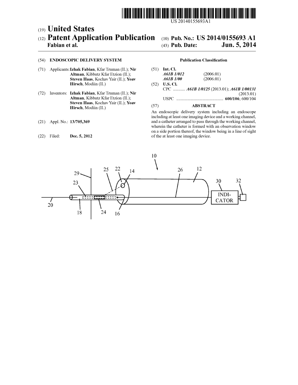 ENDOSCOPIC DELIVERY SYSTEM - diagram, schematic, and image 01