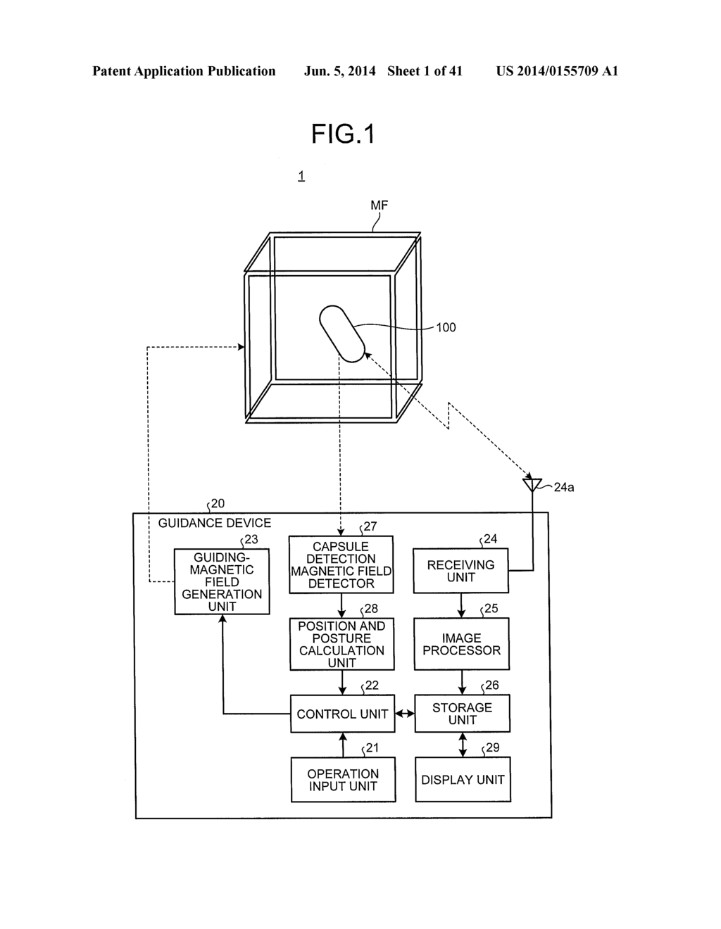 CAPSULE MEDICAL DEVICE AND MEDICAL SYSTEM - diagram, schematic, and image 02