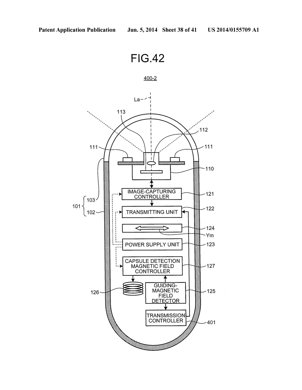 CAPSULE MEDICAL DEVICE AND MEDICAL SYSTEM - diagram, schematic, and image 39