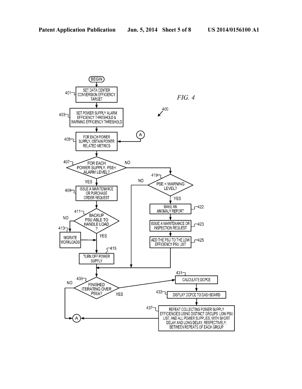 DATA CENTER POWER CONVERSION EFFICIENCY MANAGEMENT - diagram, schematic, and image 06