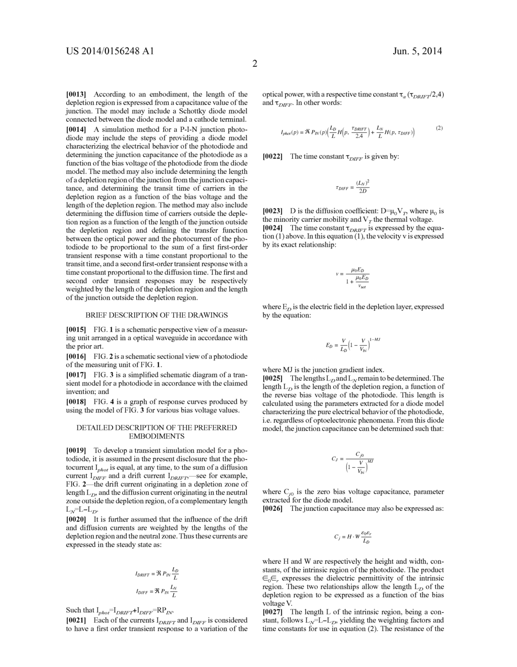 TRANSIENT SIMULATION METHOD FOR A PHOTODIODE - diagram, schematic, and image 05