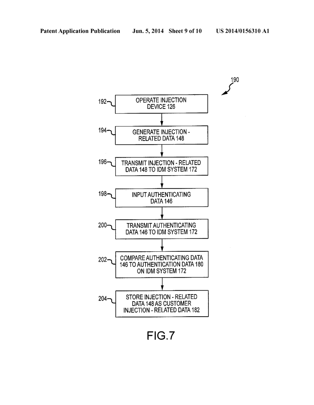 Injection Data Management System and Method - diagram, schematic, and image 10