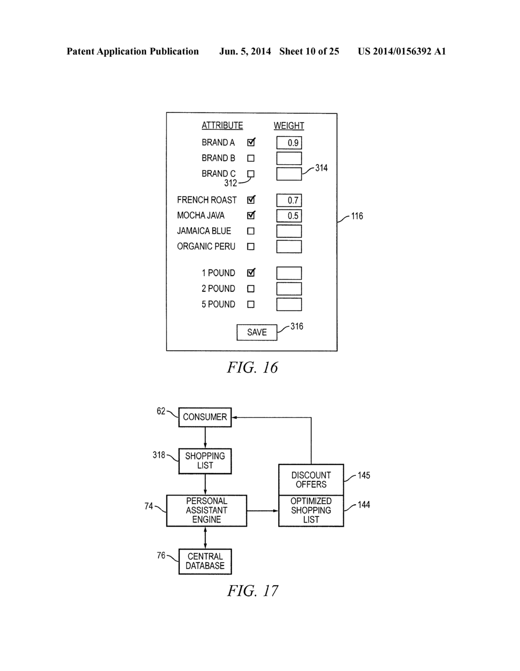 Commerce System and Method of Controlling the Commerce System Using     Budgets for Personalized Shopping Lists - diagram, schematic, and image 11