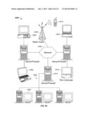 SYSTEM, METHOD AND COMPUTER PROGRAM PRODUCT FOR PRESENTING DIRECTED     ADVERTISING TO A USER VIA A NETWORK diagram and image