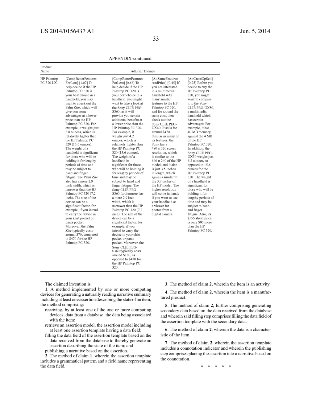 SYSTEM AND METHOD FOR GENERATING A NARRATIVE SUMMARY - diagram, schematic, and image 42