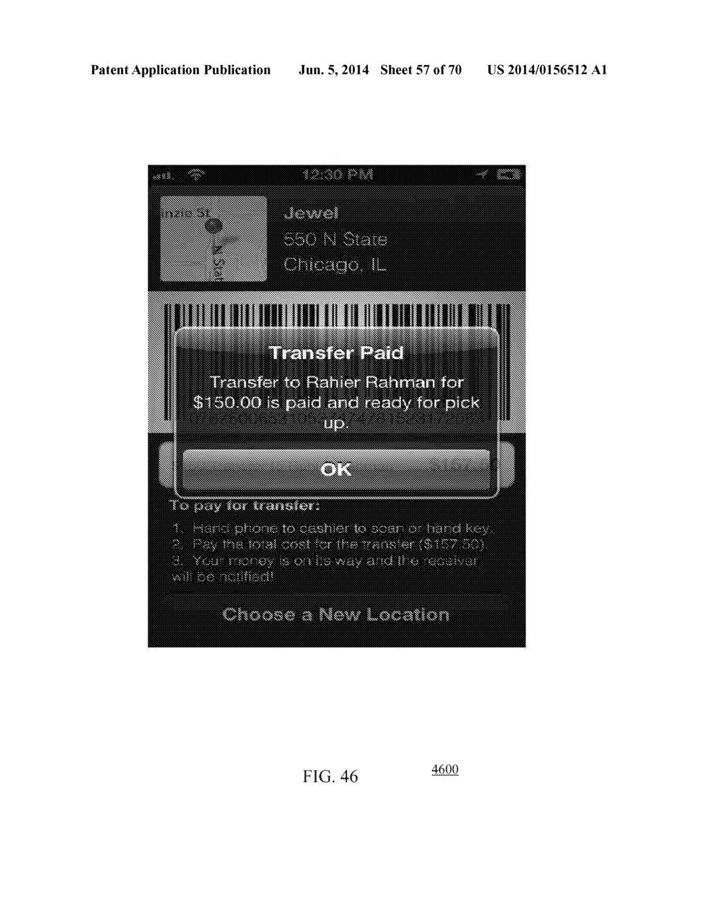 PROVIDING MONEY TRANSFER USING A MONEY TRANSFER PLATFORM - diagram, schematic, and image 58