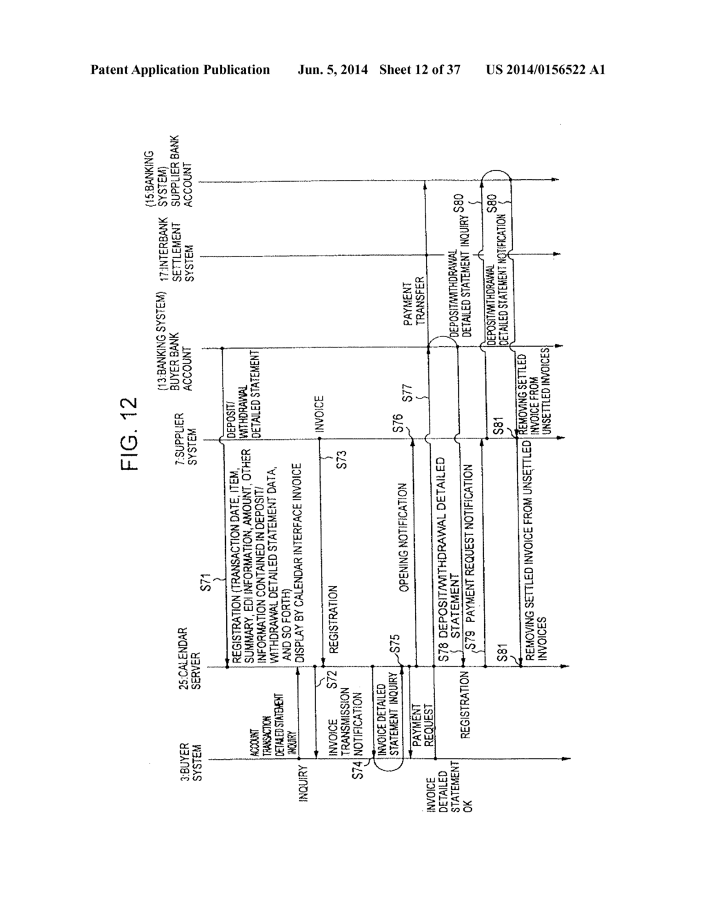 METHOD FOR MANAGING BUYER TRANSACTIONS AND SETTLEMENTS USING COMMUNICATION     NETWORK BETWEEN COMPUTERS, AND METHOD FOR RELAYING INFORMATION FOLLOWING     BUYER CONSUMPTION TRENDS TO THE BUYER - diagram, schematic, and image 13