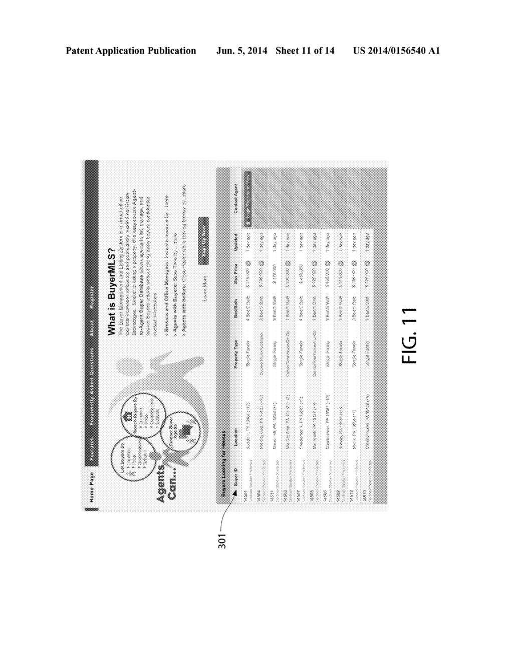 SYSTEM AND METHOD FOR MANAGING DATABASE OF BUYERS - diagram, schematic, and image 12