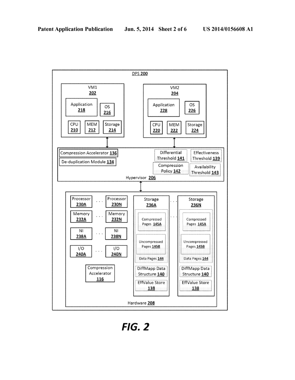 EFFICIENCY OF COMPRESSION OF DATA PAGES - diagram, schematic, and image 03