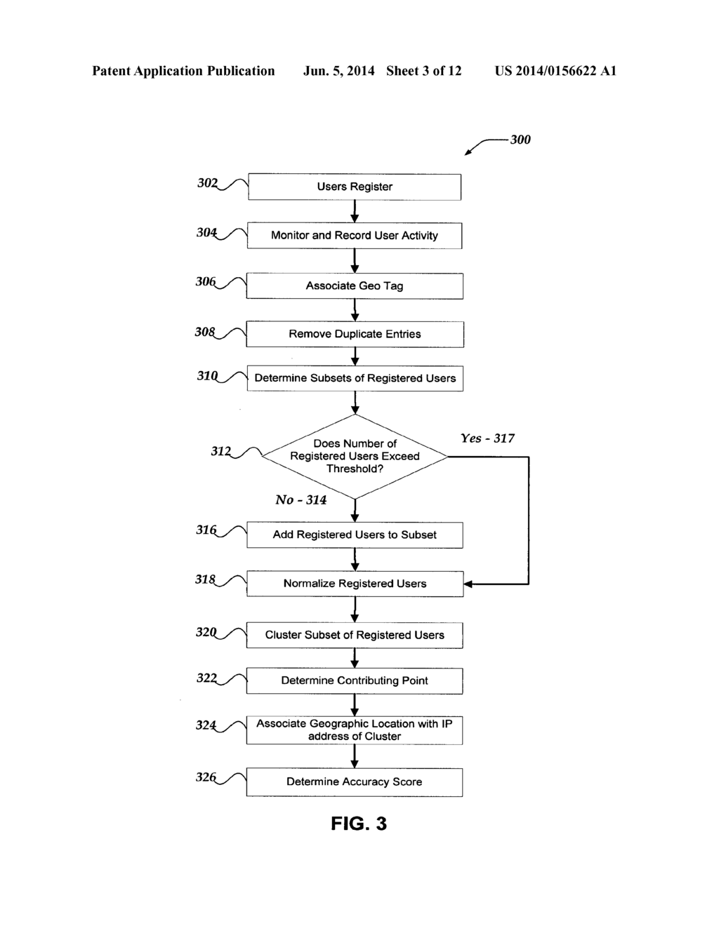 System and method for associating a geographic location with an Internet     protocol address - diagram, schematic, and image 04