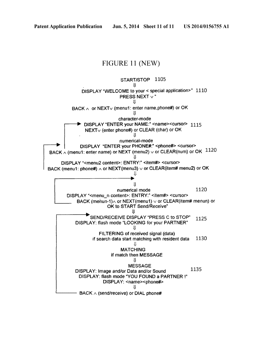 Method and system in communication devices for Pre selected partner search - diagram, schematic, and image 12