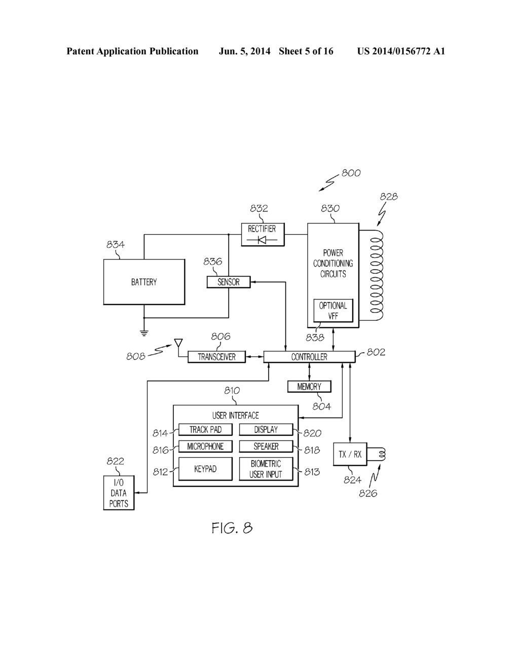 WIRELESS CHARGING AND COMMUNICATION WITH WIRELESS COMMUNICATION DEVICES IN     A COMMUNICATION SYSTEM - diagram, schematic, and image 06