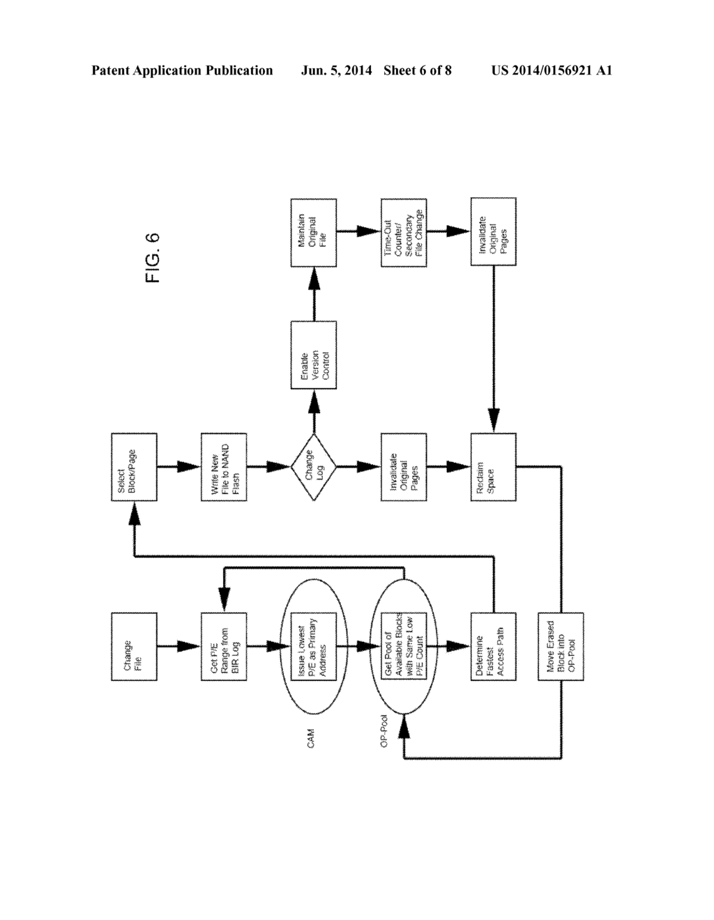 METHODS FOR WRITING DATA TO NON-VOLATILE MEMORY-BASED MASS STORAGE DEVICES - diagram, schematic, and image 07