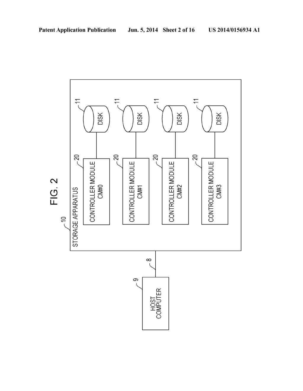 STORAGE APPARATUS AND MODULE-TO-MODULE DATA TRANSFER METHOD - diagram, schematic, and image 03
