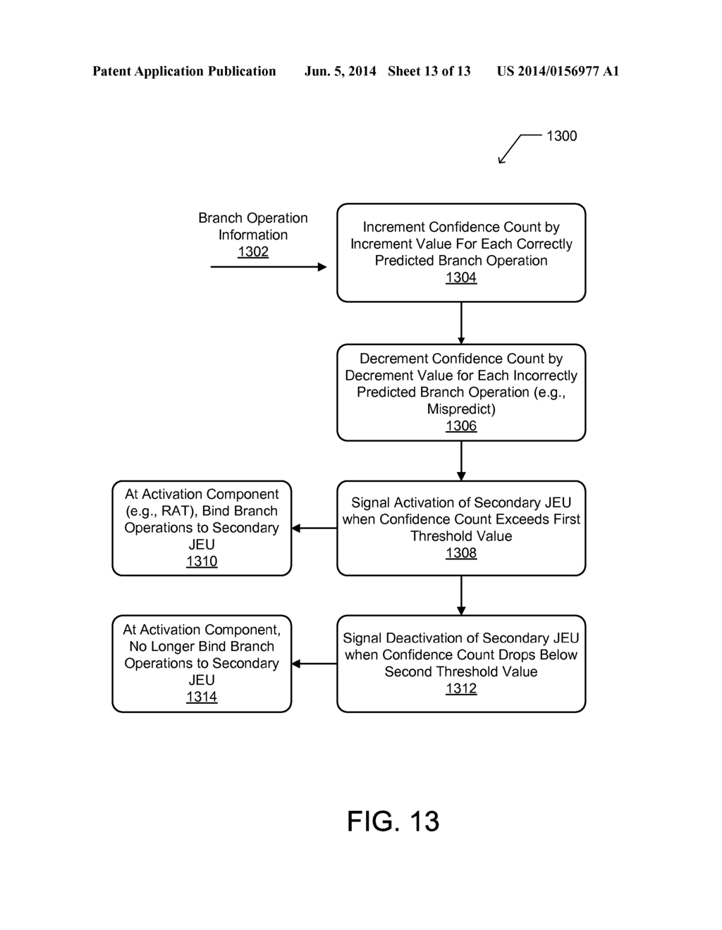 ENABLING AND DISABLING A SECOND JUMP EXECUTION UNIT FOR BRANCH     MISPREDICTION - diagram, schematic, and image 14