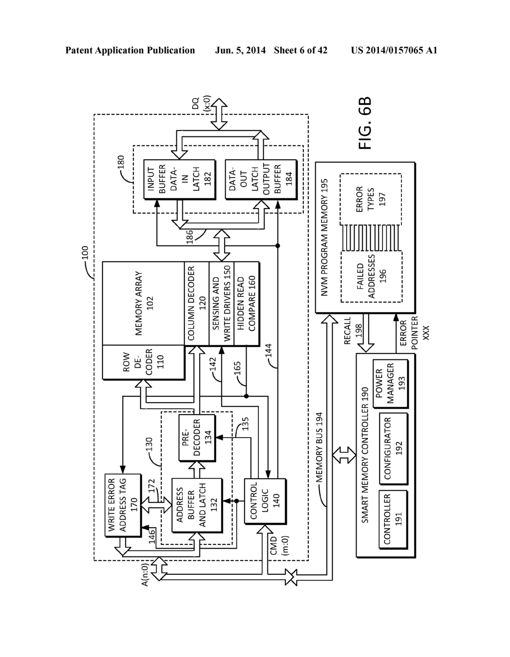 METHOD AND SYSTEM FOR PROVIDING A SMART MEMORY ARCHITECTURE - diagram, schematic, and image 07