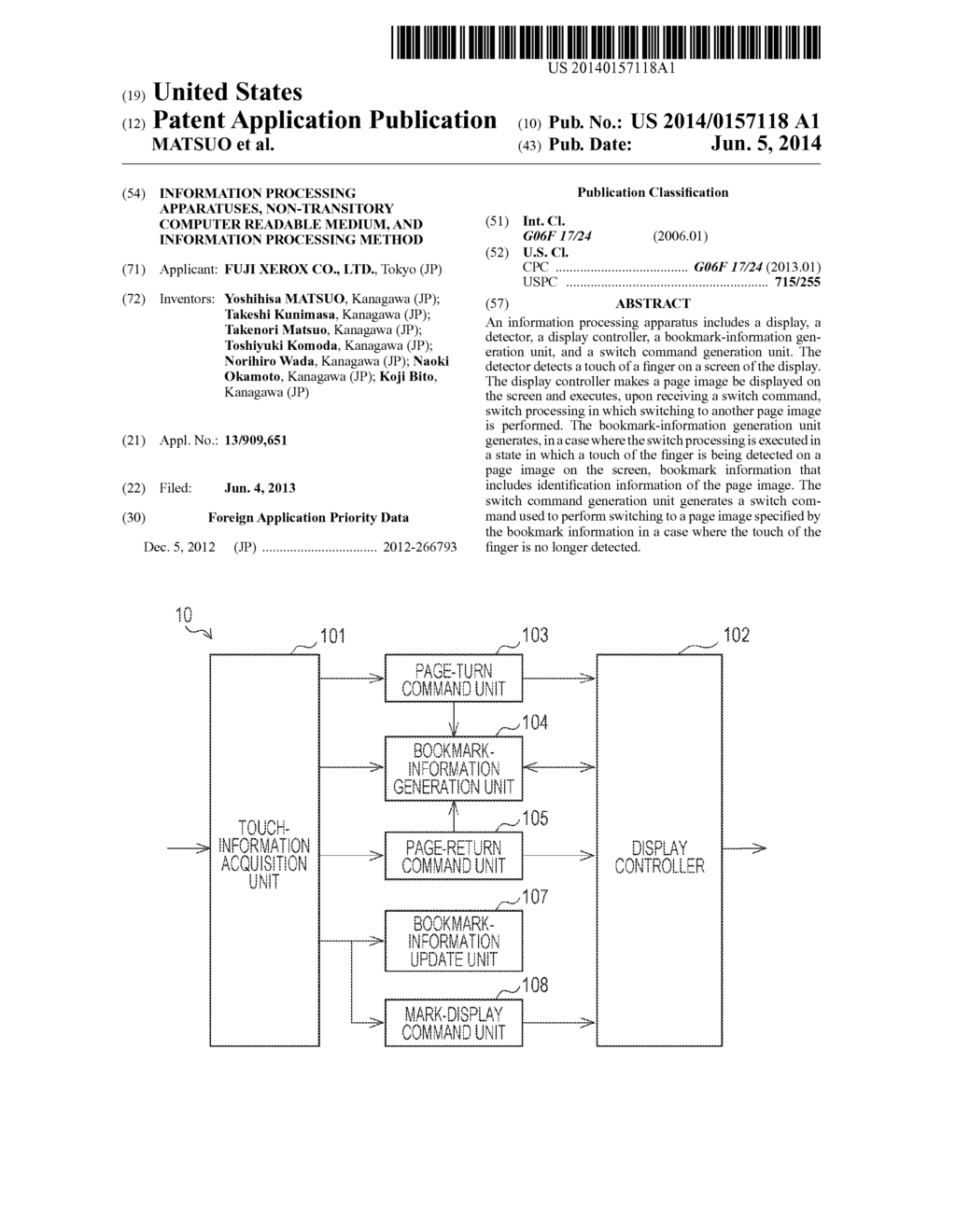 INFORMATION PROCESSING APPARATUSES, NON-TRANSITORY COMPUTER READABLE     MEDIUM, AND INFORMATION PROCESSING METHOD - diagram, schematic, and image 01