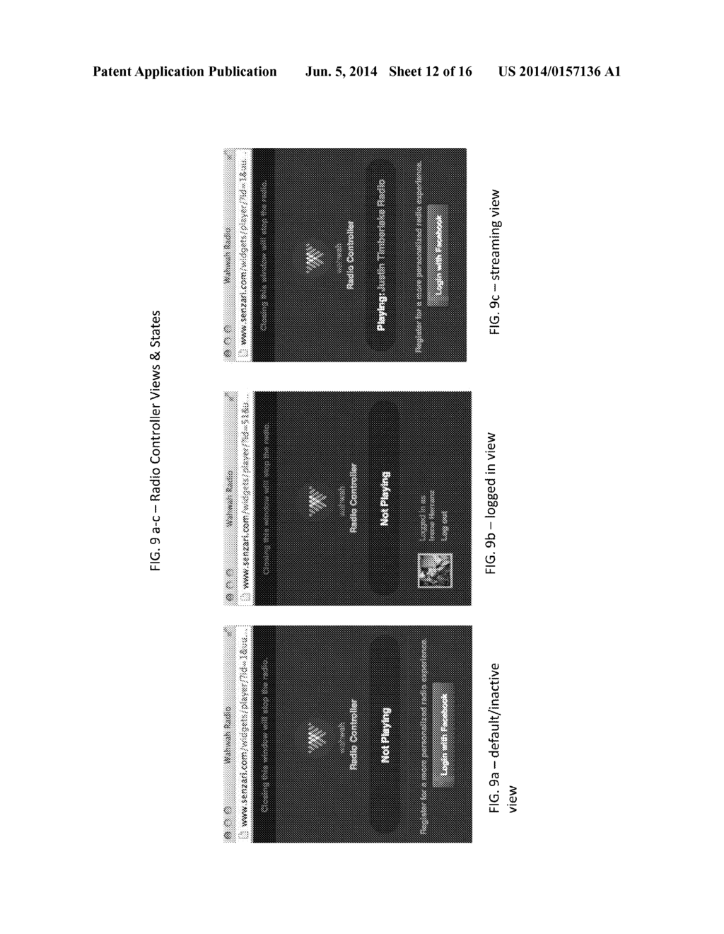 Systems and Methods for Providing a Virtual Device for Controlling     Streaming of Music - diagram, schematic, and image 13