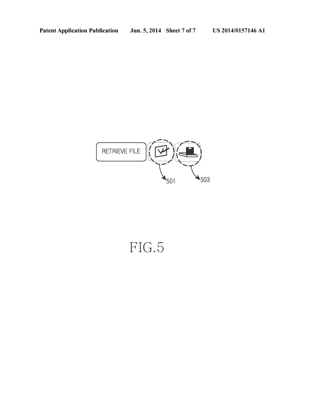 METHOD FOR RETRIEVING FILE AND ELECTRONIC DEVICE THEREOF - diagram, schematic, and image 08