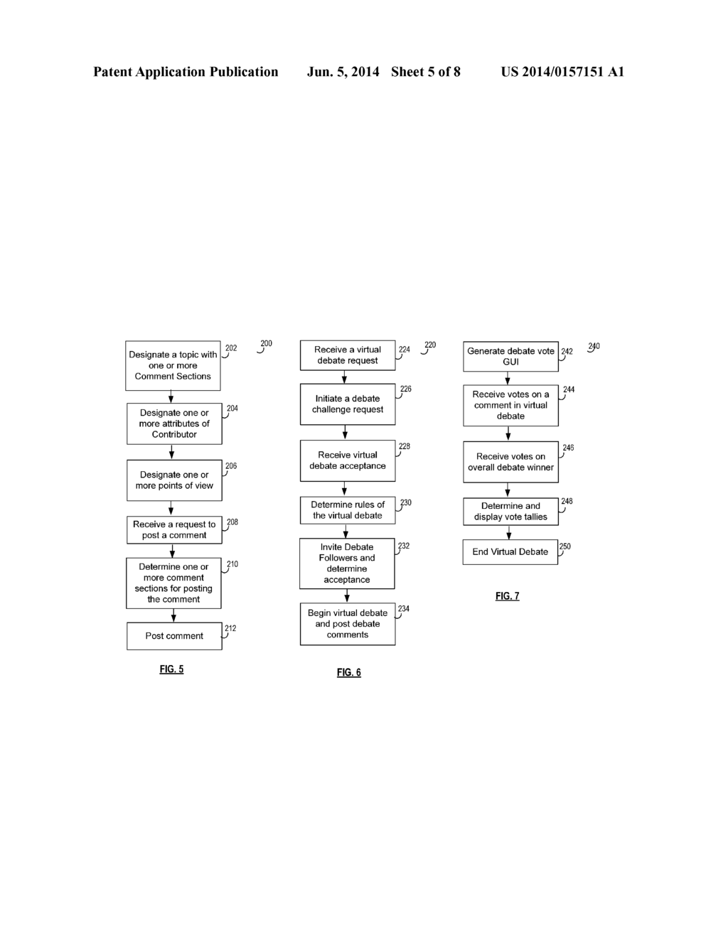 VIRTUAL DEBATE AND TAGGING SYSTEM AND METHOD - diagram, schematic, and image 06