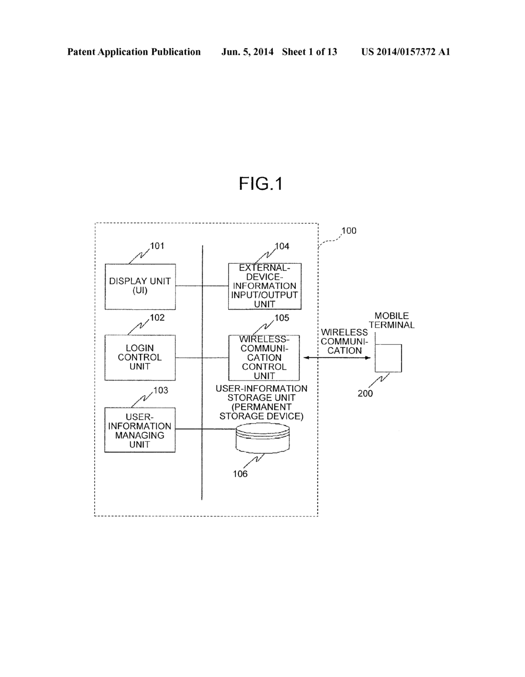 IMAGE FORMING APPARATUS, WIRELESS COMMUNICATION SYSTEM, CONTROL METHOD,     AND COMPUTER-READABLE MEDIUM - diagram, schematic, and image 02