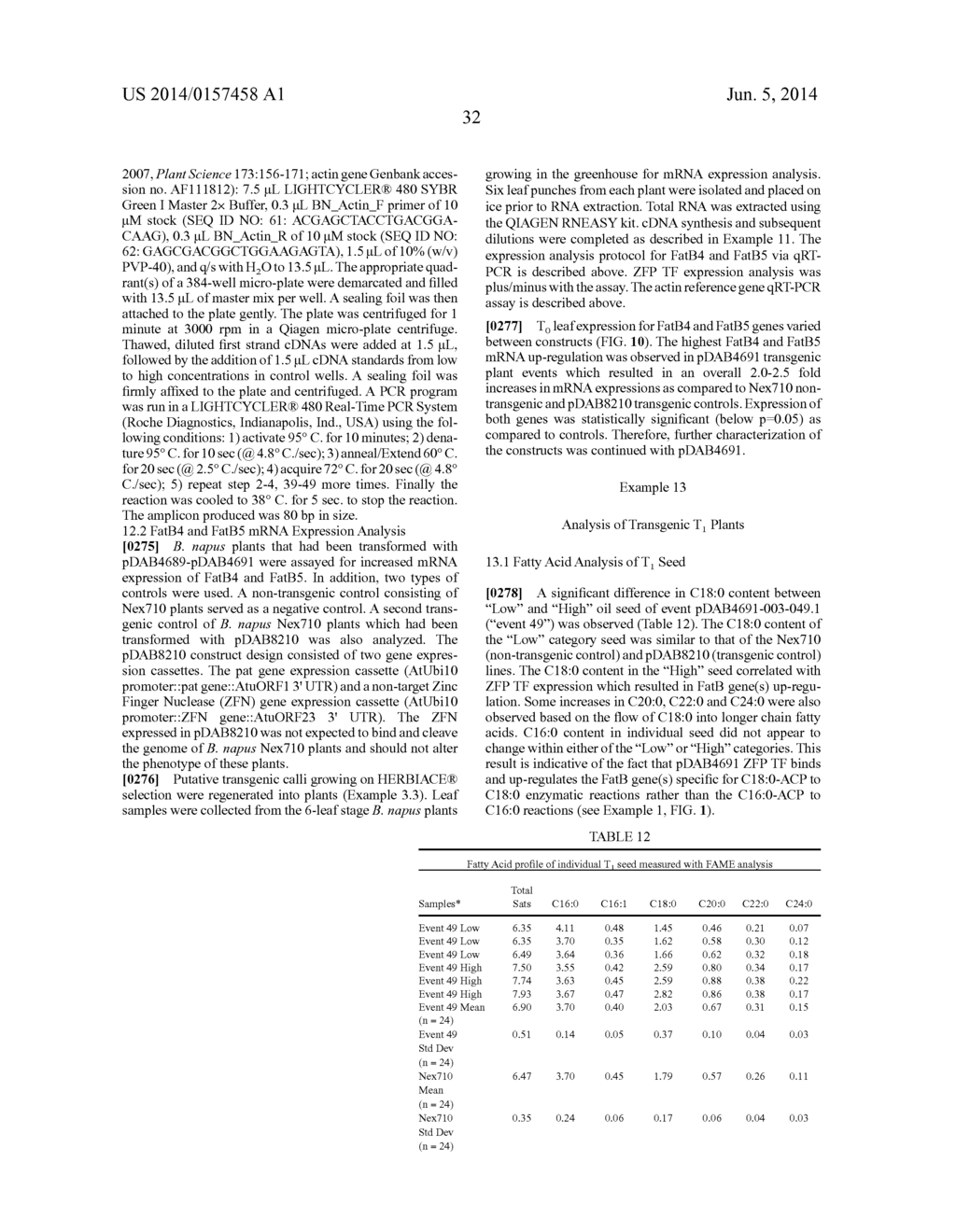 ENGINEERED ZINC FINGER PROTEINS TARGETING PLANT GENES INVOLVED IN FATTY     ACID BIOSYNTHESIS - diagram, schematic, and image 51