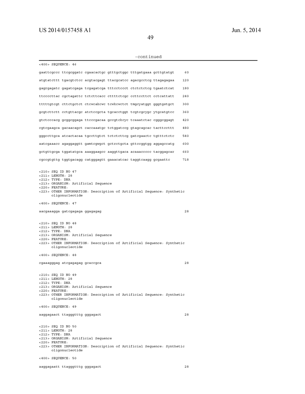 ENGINEERED ZINC FINGER PROTEINS TARGETING PLANT GENES INVOLVED IN FATTY     ACID BIOSYNTHESIS - diagram, schematic, and image 68