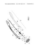 CLEANING TOOL ASSEMBLY WITH A DISPOSABLE CLEANING IMPLEMENT diagram and image