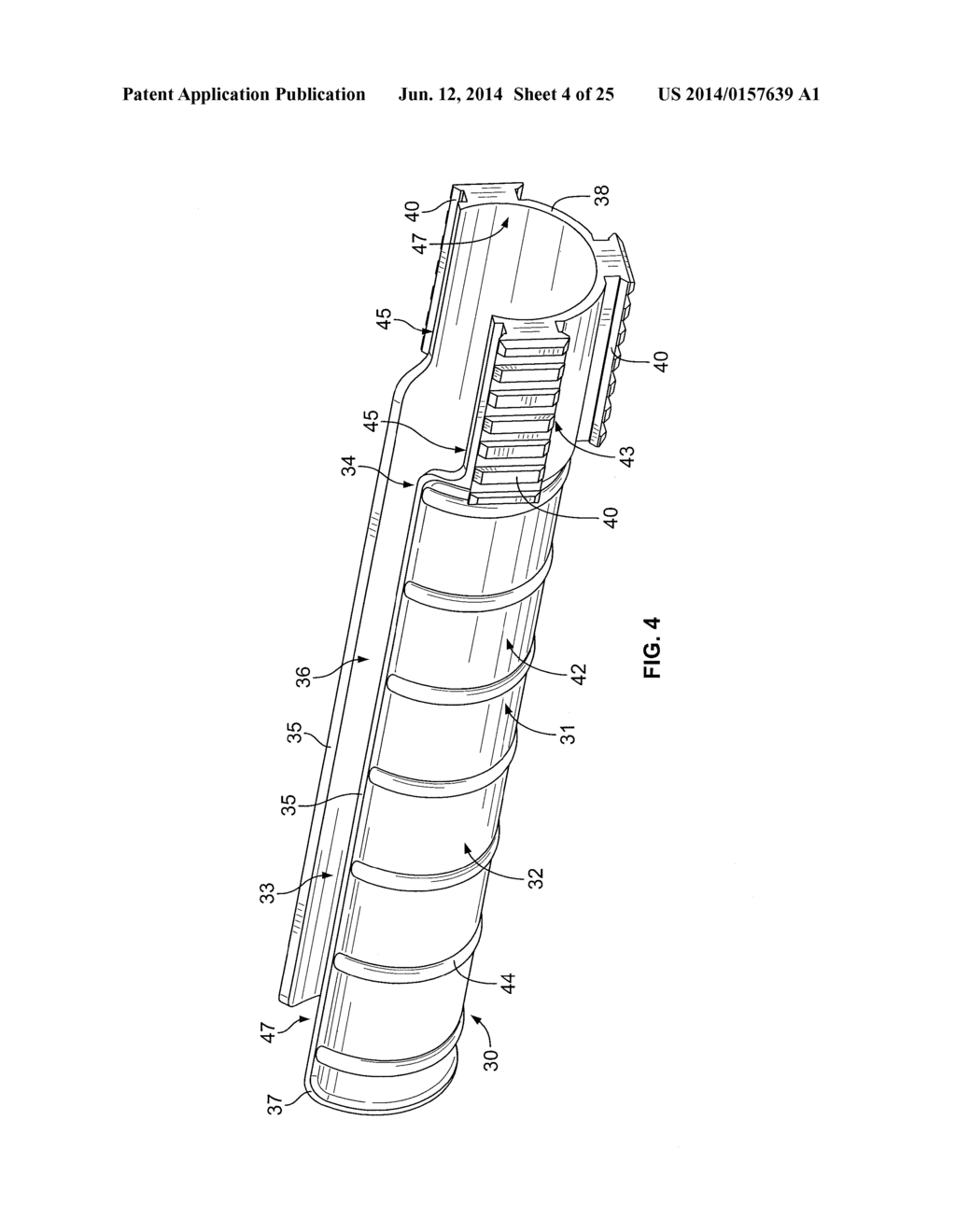 Handguard For Firearm - diagram, schematic, and image 05