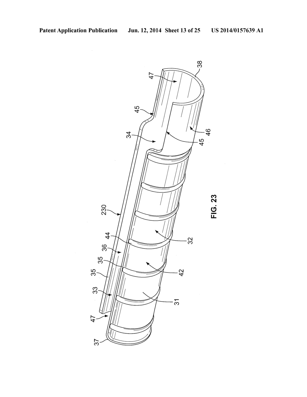 Handguard For Firearm - diagram, schematic, and image 14