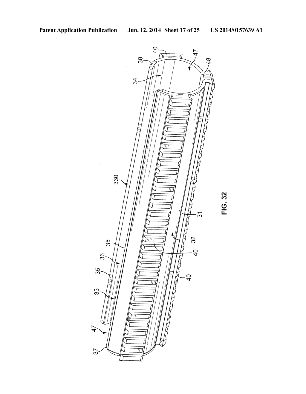 Handguard For Firearm - diagram, schematic, and image 18