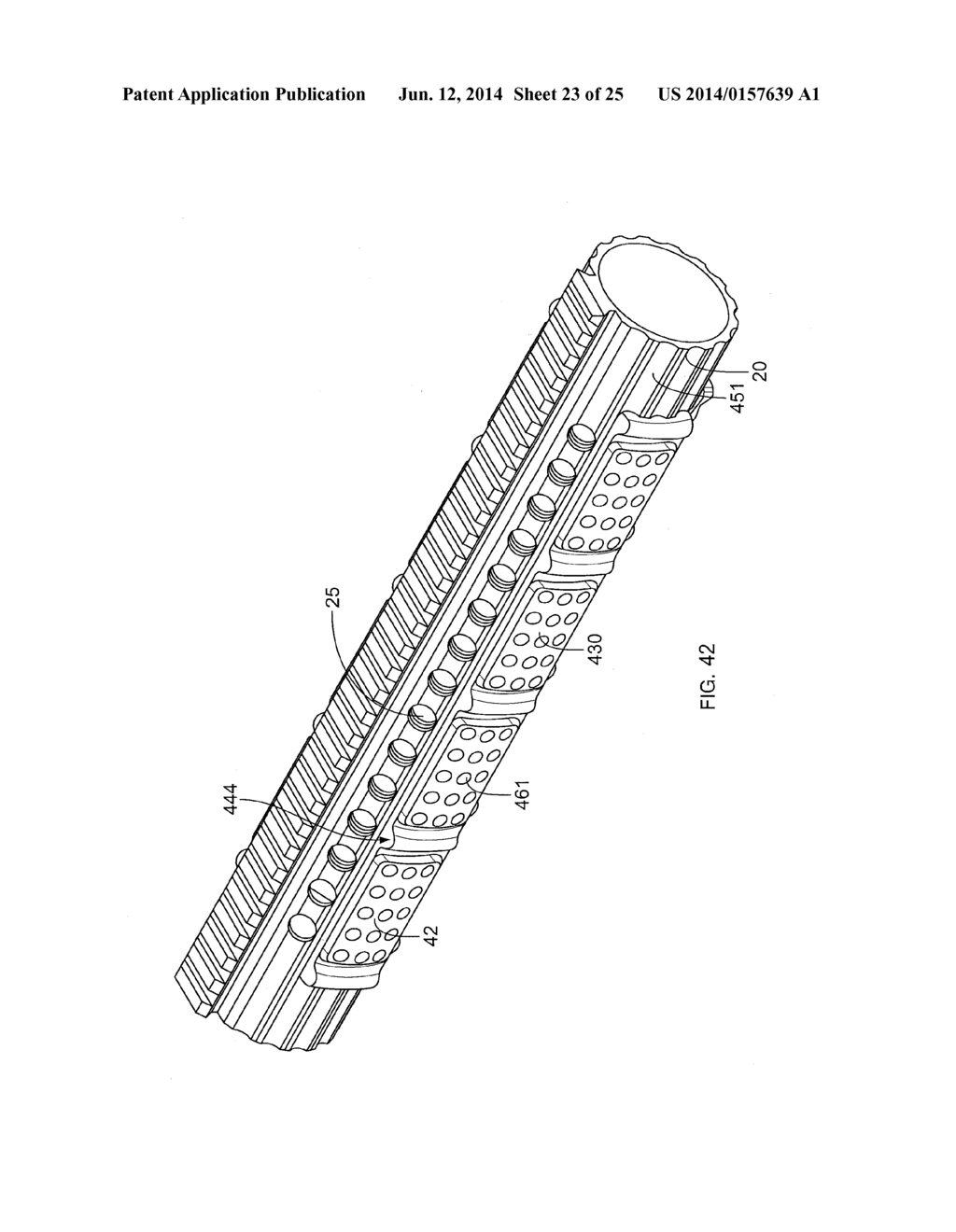 Handguard For Firearm - diagram, schematic, and image 24