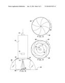 INVERTED SPRAY CAN WITH LID FOR CATCHING, CONTAINING, KILLING OR DISPOSING     OF INSECTS diagram and image