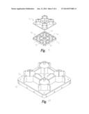 MODIFIED PIER FOR MODULAR, PORTABLE, INTERLOCKING SYSTEM diagram and image