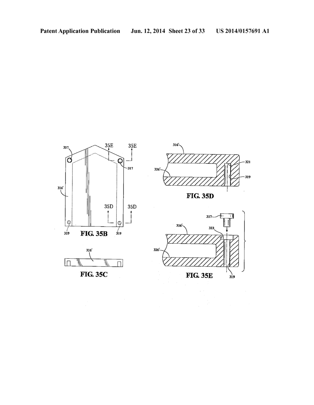 PATIO, PORCH OR WALKWAY ASSEMBLY INCORPORATING A PLURALITY OF BLOCKS AND     INCLUDING ANY COMBINATION OF PRE-CAST AND EXPOSED SURFACED PATTERNS,     INTERIORLY SUPPORTED HEATING PADS AND LED EFFECT LIGHTING - diagram, schematic, and image 24