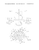 ROTARY SYSTEM FOR SIMULTANEOUSLY BLOWING AND FILLING PLASTIC CONTAINERS diagram and image