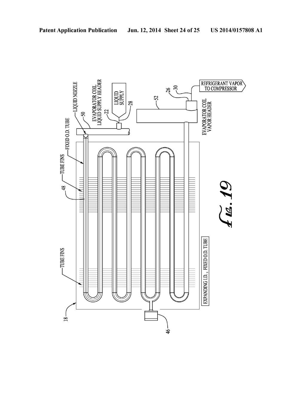 REFRIGERATION SYSTEM CONTROLLED BY REFRIGERANT QUALITY WITHIN EVAPORATOR - diagram, schematic, and image 25